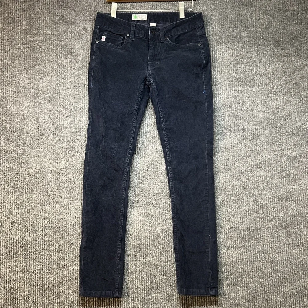 Stio Women's Rivet Cord Skinny Corduroy Pants Size 2S Mountain Shadow Colorway‎